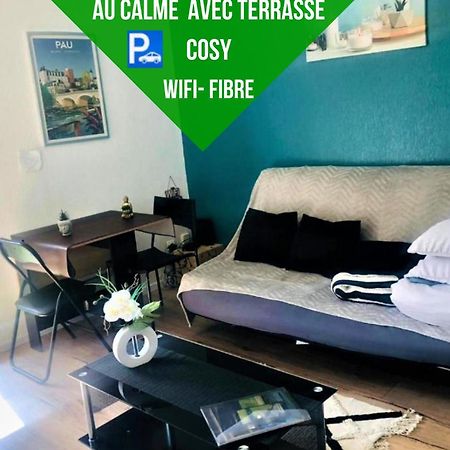Le Petit Park-Studio-Terrasse- Piscine-Wifi Fibre Apartment Pau Exterior photo